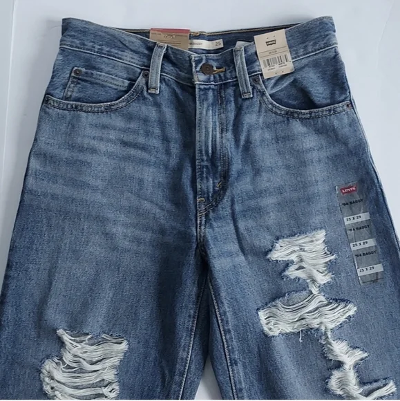 📢SALE Levi's 94 Baggy Jeans NWT Sz 25 - Picture 5 of 16